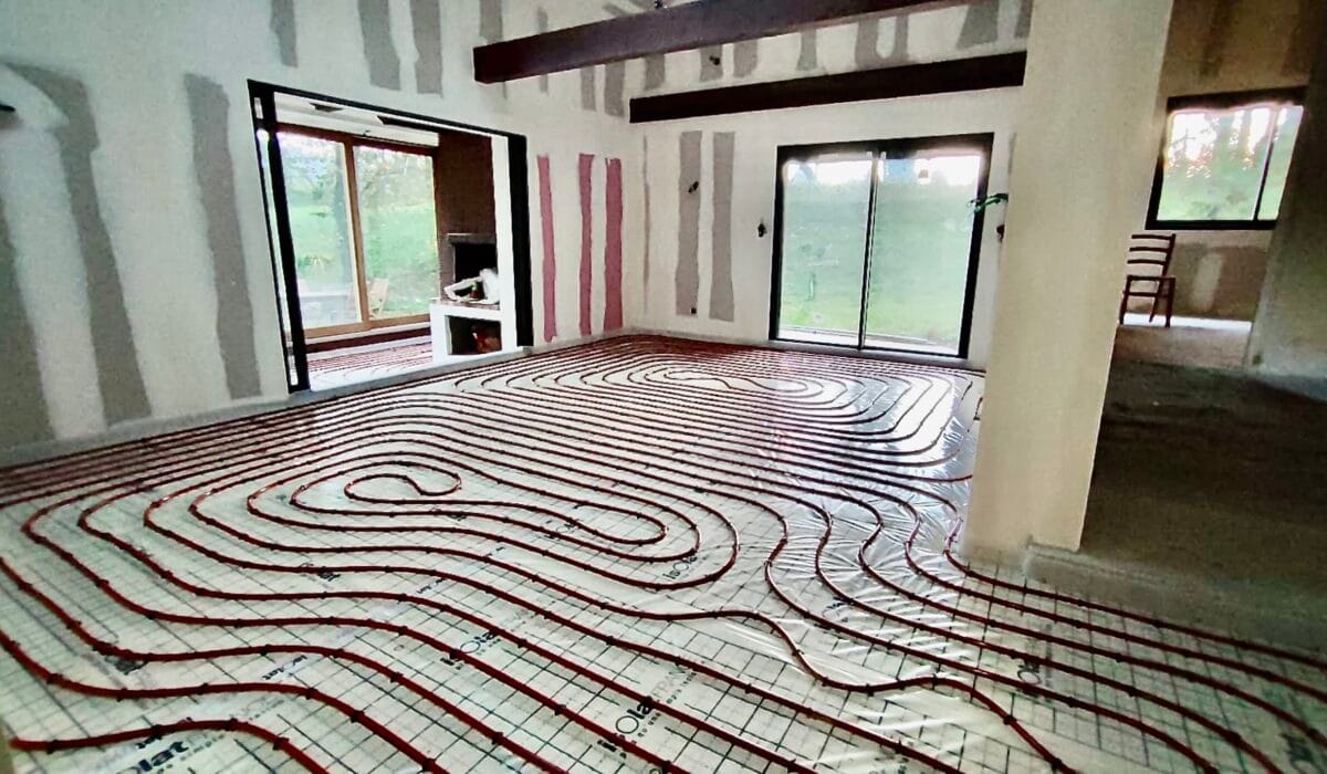 Installation Plancher Chauffant Corenc